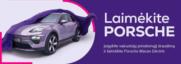 laimėk porsche macan